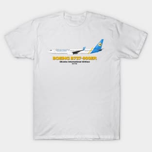 Boeing B737-900ER - Ukraine International Airlines T-Shirt